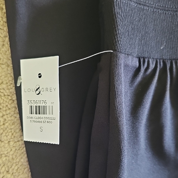 Lou & Grey Charcoal Wide-Leg Pants - Picture 4 of 6